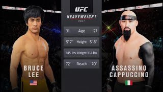 Bruce Lee vs. Assassino Cappuccino - EA SPORTS UFC 4