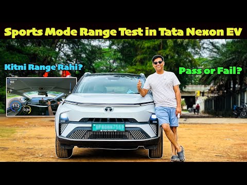 Eco Mode is Boring – Tried Full Sports Mode in Nexon EV on Expressway!