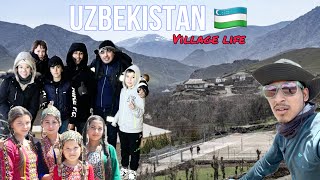 Village life of Uzbekistan 🇺🇿 || Ghost village || village lifestyle || village in mountains
