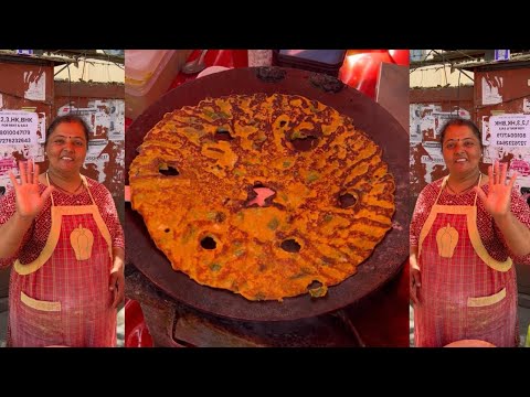 😱Pune का सबसे ज़्यादा बिकने वाला नाश्ता Thalipeeth 😍PuneStreetFood🔥#youtubevideo #streetfood #food