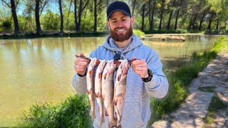 Pesca y Cocina: Mi Primer Día Y Consigo 4 Truchas
