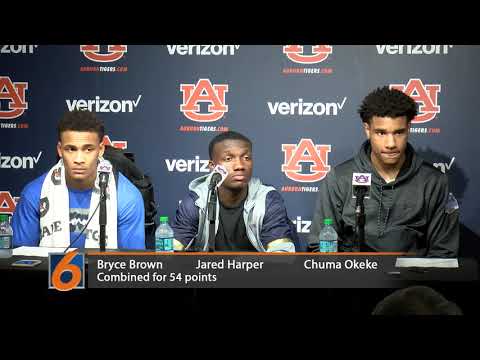 Bryce Brown Jared Harper and Chuma Okeke Press Conference