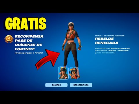 ✅COMO CONSEGUIR *PASE DE ORIGENES* GRATIS EN FORTNITE / CAPITULO 6 TEMPORADA 1