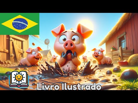 Aventura do Piggle: Em Busca do Porquinho de Pelúcia Perdido | Tinyschool em Português