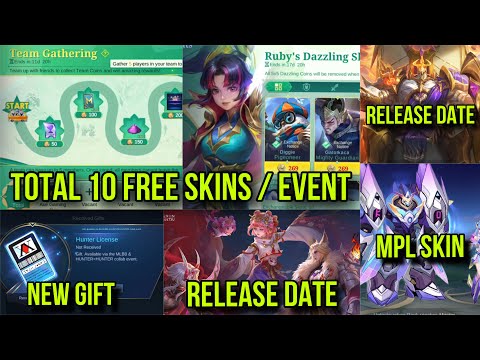 Free ရမဲ့ Skin 10 ကောင် ပြောင်းလဲသွားတဲ့ Skin အသစ်တွေ ထွက်လာမဲ့အချိန်များ Update အသစ်များအကြောင်း 🤩