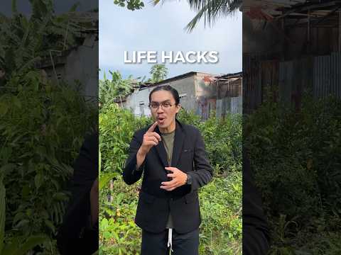 Sebuah life hacks yang sangat tidak berguna..