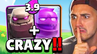 OMG... PRIMA VOLTA con GOLEM + EGOLEM su CLASH ROYALE!