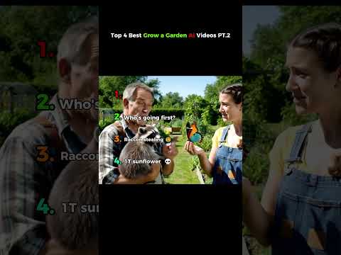Top 4 best Grow a Garden Ai Videos 😂👑 (PT.2)