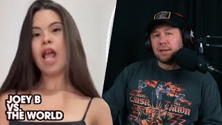 Joey B Toonz on Fake Down Syndrome OnlyFans Accounts