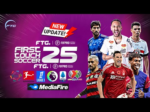 🚨 FINALMENTE FTS 2025 P/ANDROID 14 e 15✅ EUROPEU + TIMES BRASILEIROS ! NOVOS GRÁFICOS, NOVA NARRAÇÃO