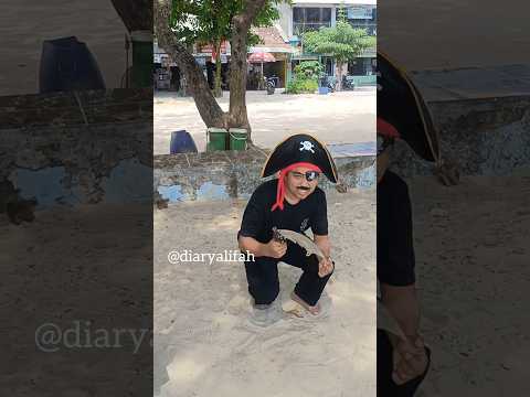 Dikerjar Bajak Laut Marah #shorts #youtubeshorts #viralvideo #trending