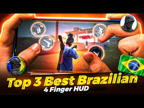 Best Brazilian 4 Finger Players [ CUSTOM HUD +SETTINGS ] 🇧🇷🔥