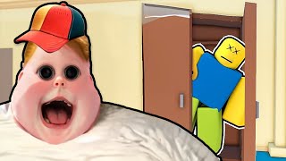 Kids Playing Hide The Body on Roblox be like