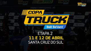 Santa Cruz do Sul vai TREMER! Copa Truck Be8 BeVant 2026 chega com tudo 🏁🔥