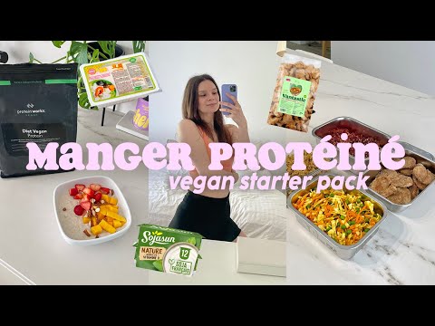Comment manger ULTRA PROTÉINÉ sans se ruiner + 24h dans mon assiette vegan
