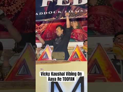 Vicky Kaushal Vibing On Aaya Re TOOFAN #shortvideo #shorts