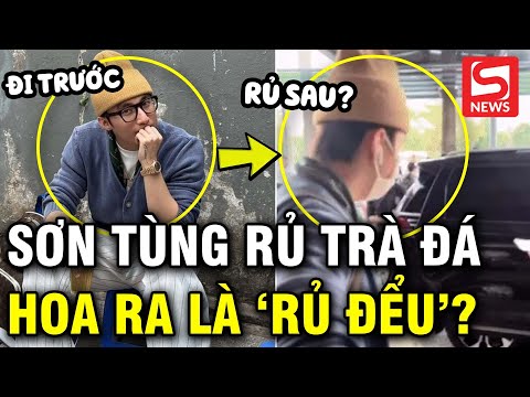 Sự thật màn rủ rê trà đá của Sơn Tùng: Hóa ra sếp gây hiểu lầm?