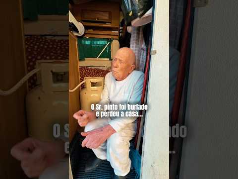 Ficou SEM AMIGOS, e SEM CASA 💔 com 93 ANOS! #portugal #brasil #amor