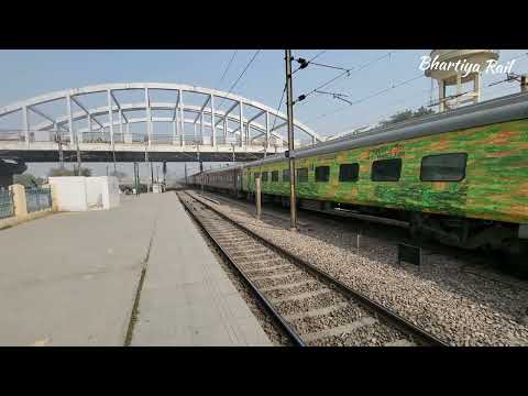 130KMPH!! action of Rajdhani, Duronto, Shatabdi and GaribRath Express |Kanpur - Delhi Section|