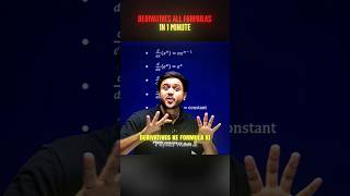 Application of derivatives class 12 | Complete Formula Revision  | Maths Chapter 6 | By Deepak Sir