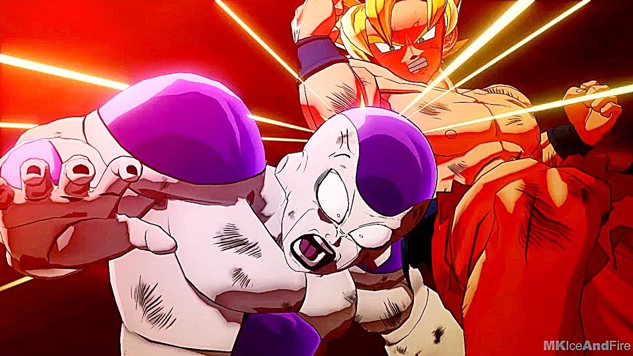 Super Saiyan Goku Vs Frieza Boss Fight Scene - Dragon Ball Z Kakarot
