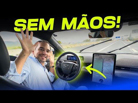 Primeiro carro SEM MÃOS NO VOLANTE. É seguro?