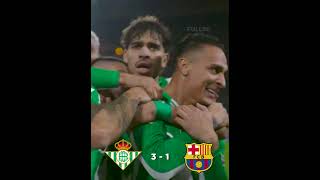 Real Betis Barcelona 2024. 🔥