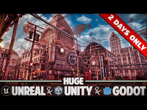 HUGE Unity + Unreal + Godot Assets Bundle Returns - 2 DAYS ONLY!