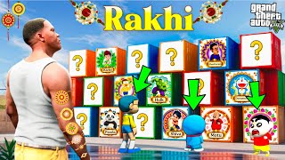Franklin and Team Open All Raksha Bandhan Containers in GTA5