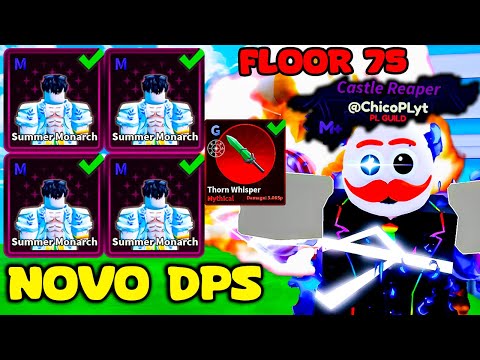 DPS DOBROU! PEGUEI O TÍTULO da FLOOR 75 no INFERNAL CASTLE do ARISE CROSSOVER