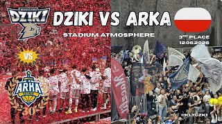Dziki Warszawa vs Arka Gdynia 🏀 Battle for Bronze! Incredible Fans & Playoff Atmosphere 🔥
