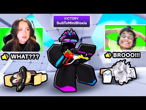 THE STREAMERS CHALLENGED ME in Roblox Rivals...