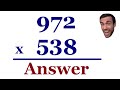 Multiplying Multi-Digit Numbers Concepts