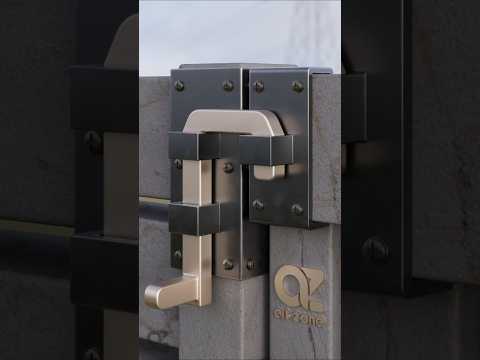 DIY Alternative Manual Gate Locking Mechanism | #Shorts