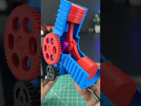 V2 Engine using DC Motor | #jlcpcb Stencil
