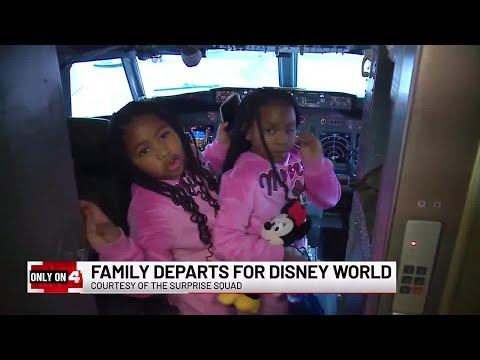 A Surprise Squad success: Family takes off on all-inclusive trip to Walt Disney World after mothe...