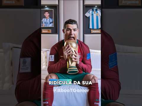 Cristiano Ronaldo Engoliu a Copa do Mundo de Messi! #futebol #cristianoronaldo #messi