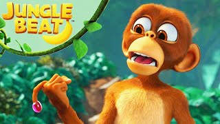 🐒 Jungle Beat | TÜM BÖLÜMLER Monki & Trunk - Cumburlop TV for Kids