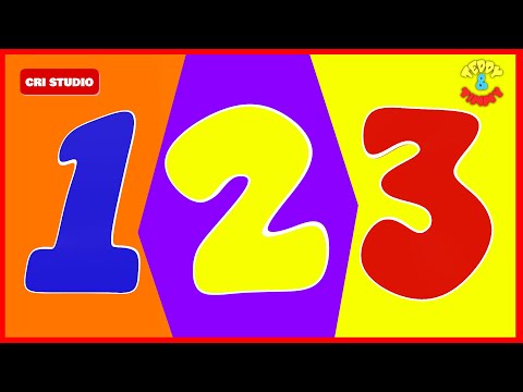 Numbers | Colors for Toddlers | Numbers for Kids | Color Names | 123 go | Preschool | Kindergarten