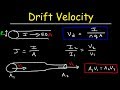 Understanding Drift Speed and Current Density