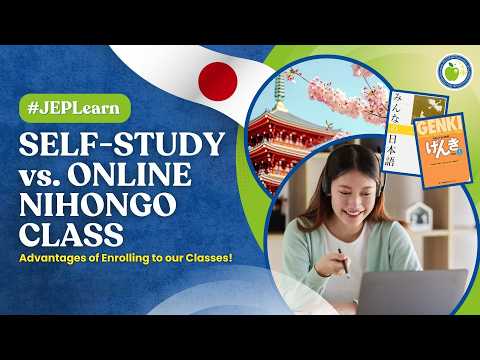 Self-Study vs. Online Nihongo Class | Jellyfish Education Philippines