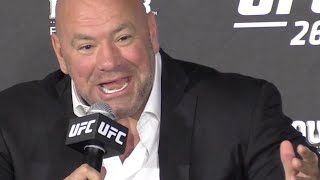 Dana White Gets SUPER Annoyed "Complete LIE"