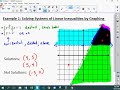 Solving Systems of Linear Inequalities