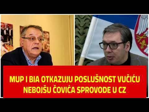 VUČIĆU MUP ODBIO NAREĐENJE IZ HILANDARA: ODMAH UHAPSITE NEBOJŠU ČOVIĆA KAD VAM KAŽEM!