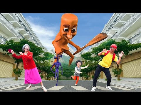 TUNG TUNG TUNG SAHUR GIANT vs TEAM SIREN HEAD - Tung Tung Tung Sahur Movie Collection in real life