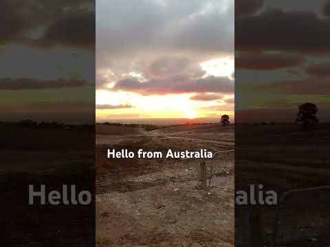 Sunsetaustraliacountrybeautifullovenatureadelaideยามเย็นธรรม