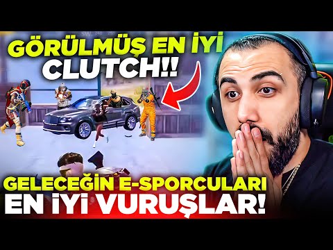 GÖRECEĞİNİZ EN İYİ 1 V 5 CLUTCHLAR!😱 GELECEĞİN E-SPORCULARINI SEÇTİK! EN İYİ VURUŞLAR | PUBG MOBILE