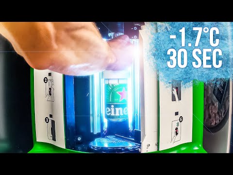 Chill It! How to VERY quickly cool a drink (or beer) to -1.7 ℃ in 30 seconds... How is it possible?