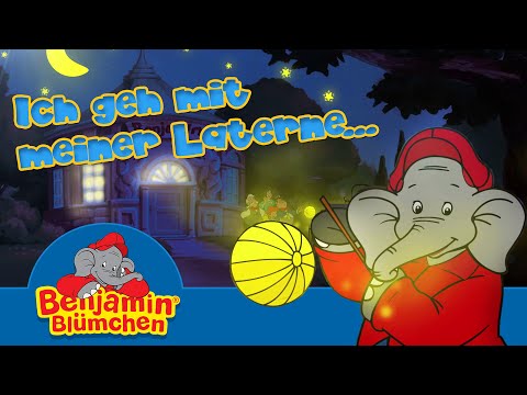 Benjamin Blümchen - Ich geh mit meiner Laterne LIEDER FÜR KINDER mit TEXT zum Mitsingen