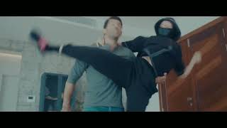 Scott Adkins vs Siu-Ling Accident Man-2 fight scene fight clip